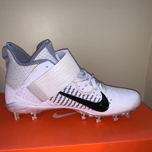 Nike Alpha white cleats